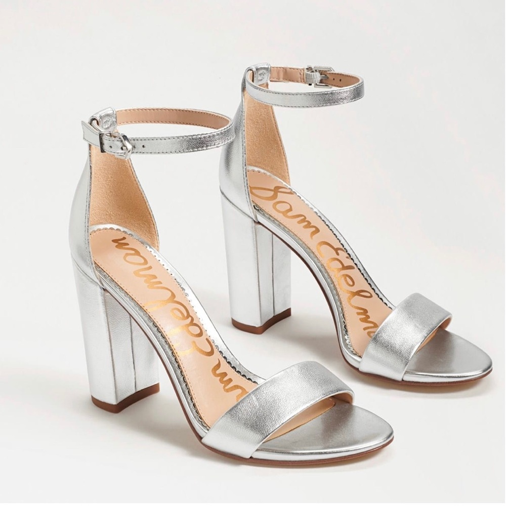 Sam Edelman Silver Heels